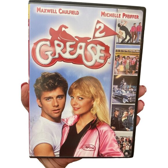 Grease 2 DVD Movie Michelle Pfeiffer Maxwell Caufield - Picture 1 of 2